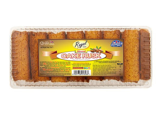 Regal Almonds Cake Rusk 21 Pcs