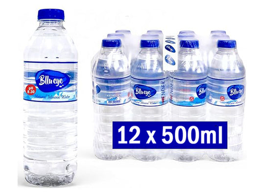 Bllu Eye Mineral Water 500ml x 12