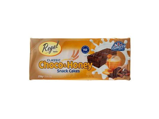 Regal Choc & Honey Snack Cake 10 pcs