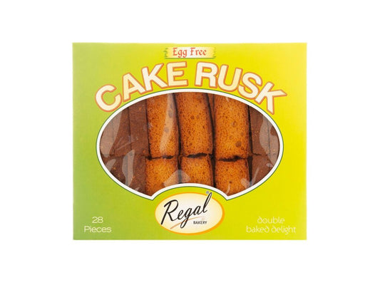 Regal Egg Free Cake Rusk 28 Pcs