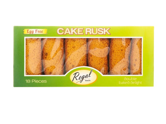 Regal Egg free Cake Rusk 18pcs