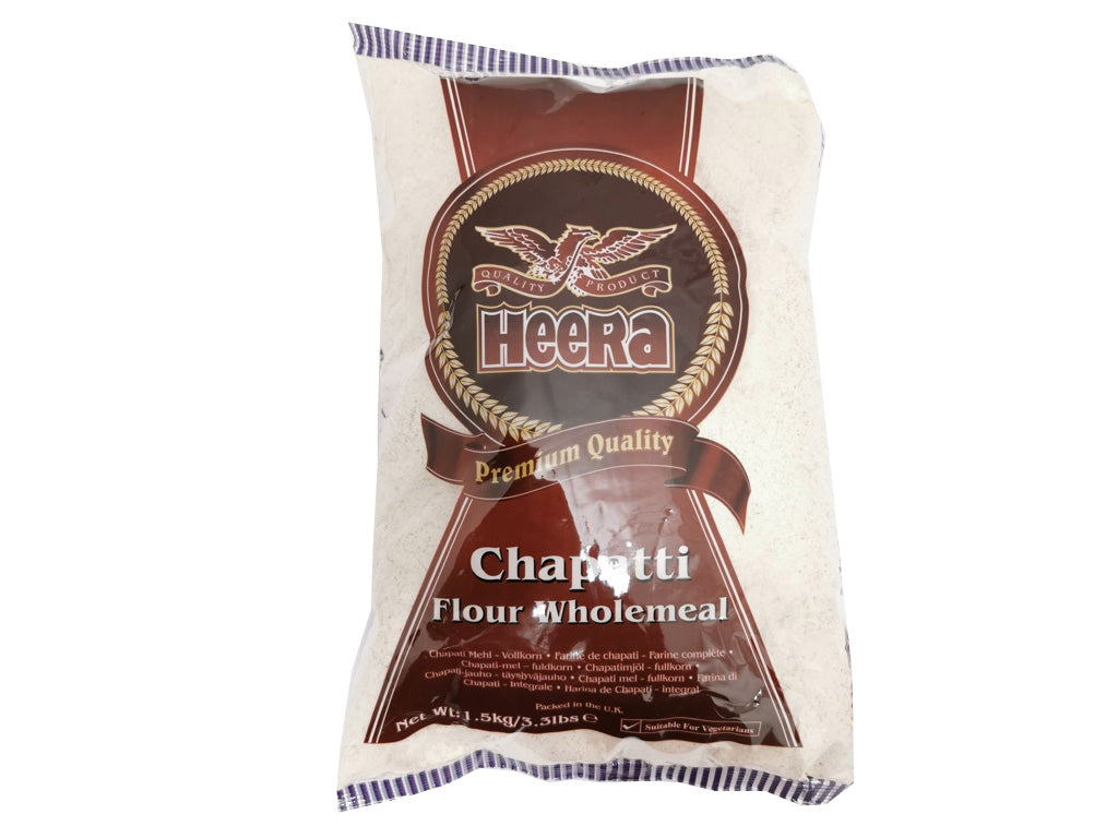 Heera Chapatti Flour Wholemeal 1.5kg