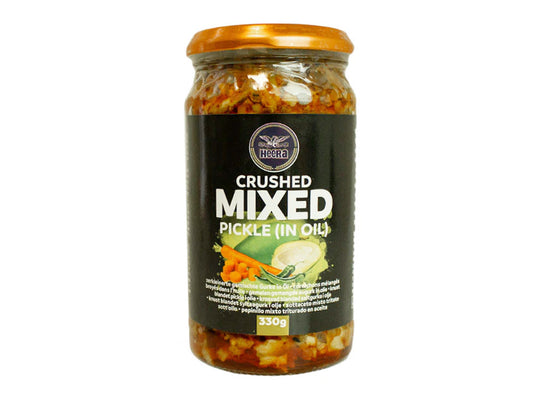 Heera Crushed Mixed Pickle in Oil 330g