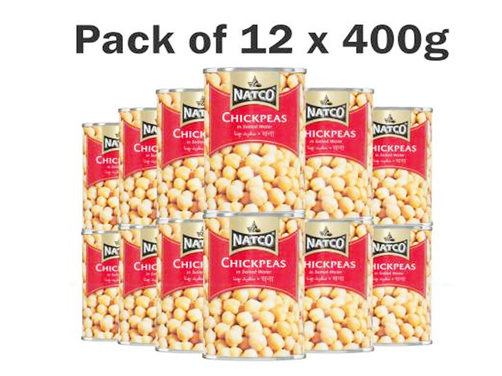 Natco Chick Peas 400g x 12