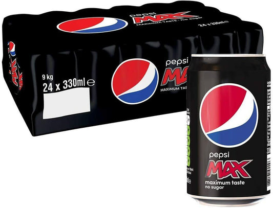 Pepsi Max 330ml x 24