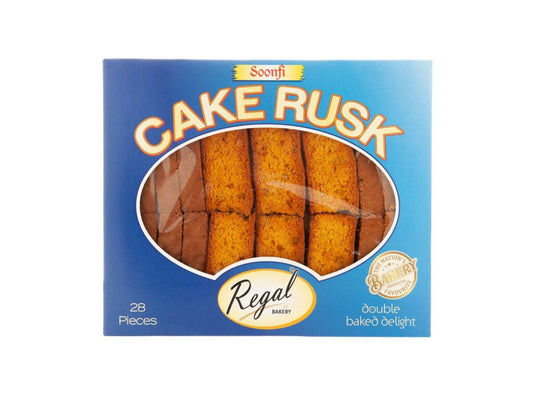 Regal Soonfi Cake Rusk 28Pcs
