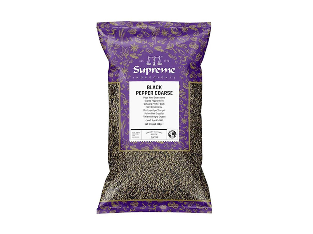 Supreme Black Pepper Coarse 100g