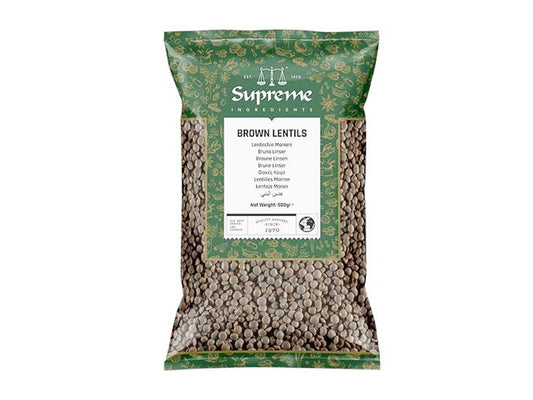 Supreme Brwon Lentils 500g